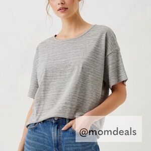 NWT LulaRoe Irma Tunic High Low Hem Mid Sleeves Stripes Soft Stretchy XL 20-22